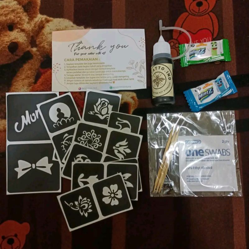 HENNA TATTOO KIT | TATO HALAL AMAN