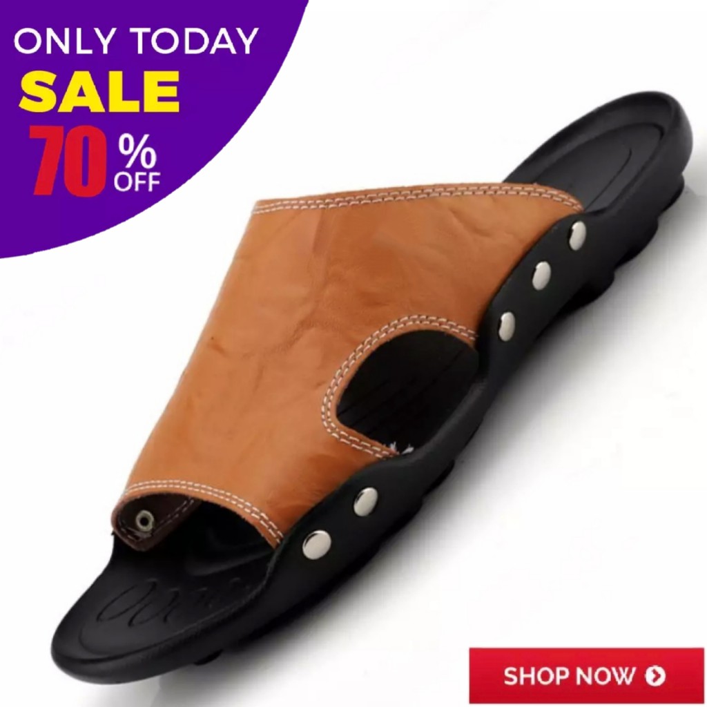 LUTTON - sandal slop pria aldebaran terlaris 2022 - SANDAL SLOP FASHION-2