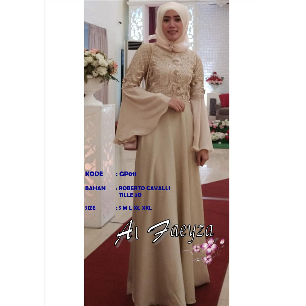Al Faeyza Gamis Pesta GP011