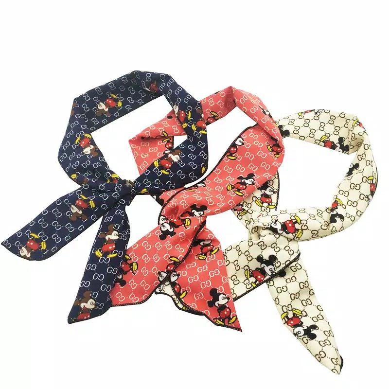 Bandana kawat lilit motif minnie