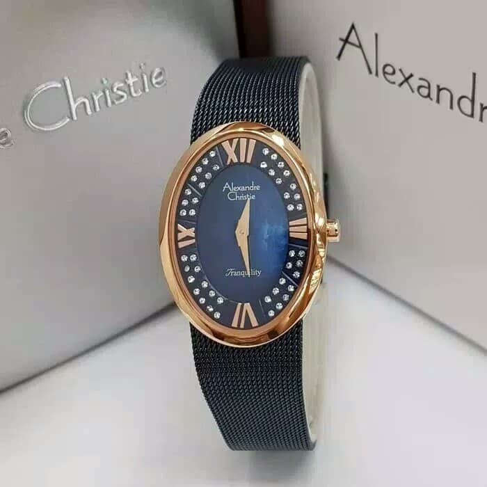 [Free Baterai] JAM TANGAN WANITA ALEXANDRE CHRISTIE AC 2280 ORIGINAL GARANSI RESMI 1 TAHUN