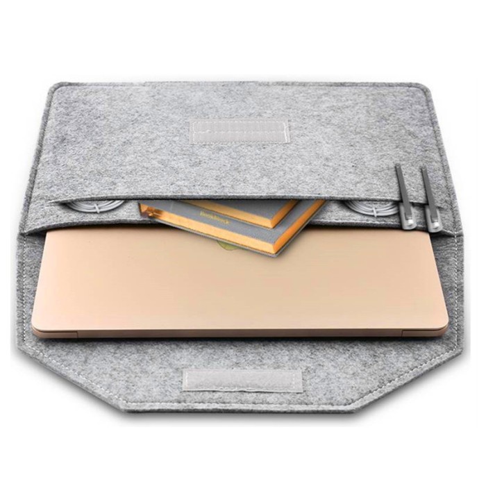 slim macbook pouch bag organizer / dompet tas tempat laptop