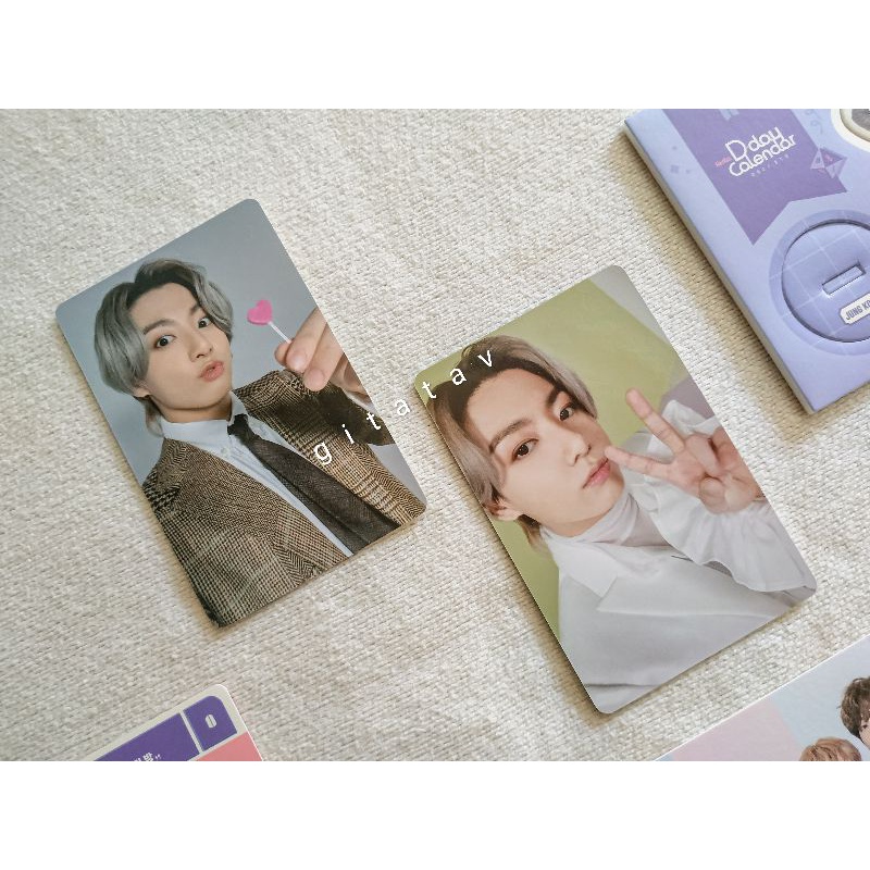 PHOTOCARD JUNGKOOK FESTA D6 D9 | Sharing PC Festa BTS 2021 JK D-6 D-9