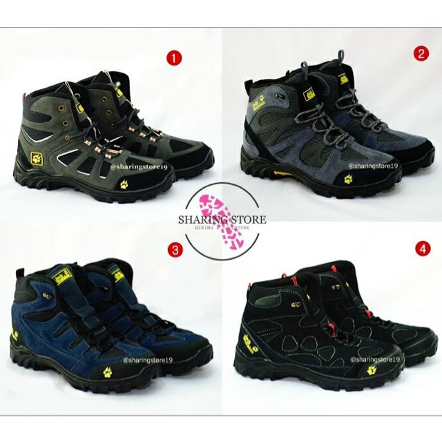 Sepatu gunung sepatu outdoor sepatu adventure murah