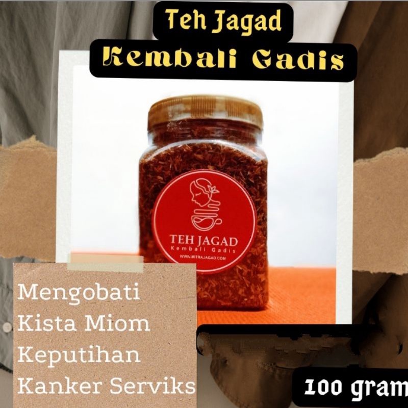 

Teh Jagad Kembali Gadis Tubruk 100 gram