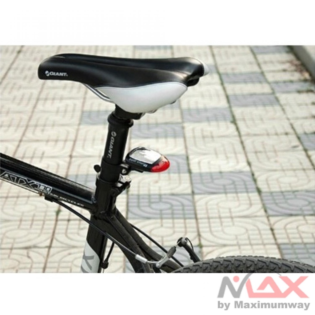 Lampu Rambu Sepeda tenaga surya Solar Bicyle Taillight Warning Light solar panel aksesoris MTB