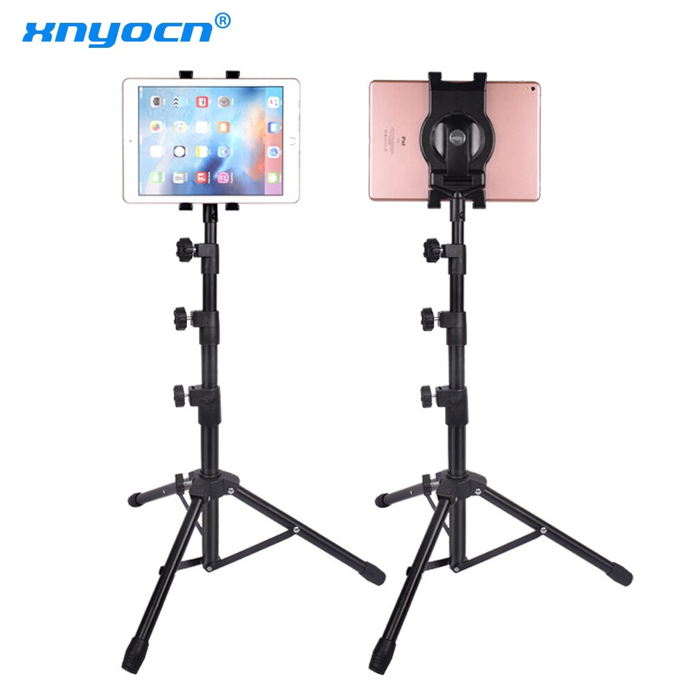 Floor tripod   150 cm tripod    tablet support    Metal telescopic tripod     Can be rotated and adjusted   Telescopic adjustable tripod   Music score tripod   Speech tripod   Suitable for 7-11 inches    For Ipad Air Mini 2 3 4 Samsung    For IPAD Pro 11