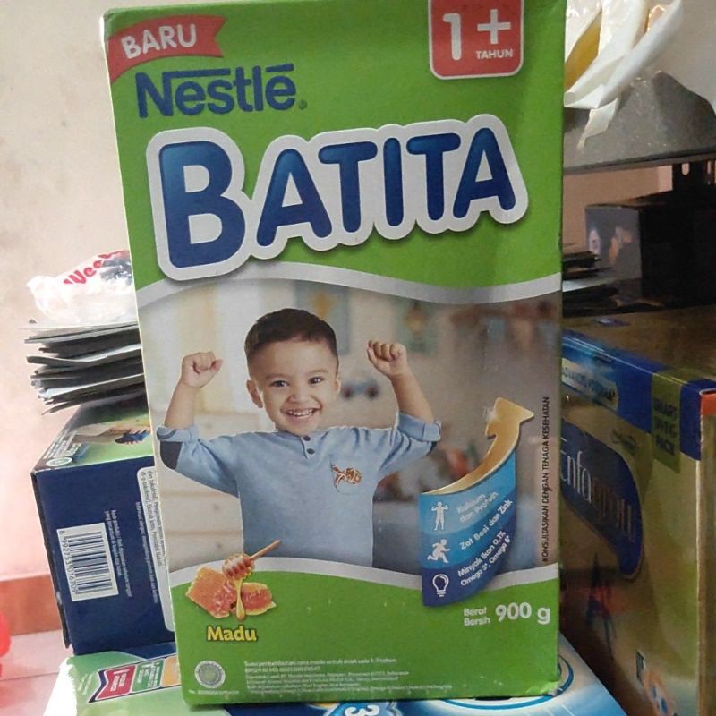 Susu bubuk bayi nestle BATITA & DATITA 1_3 & 3_5 tahun. Rasa madu & vanila. 900 gram