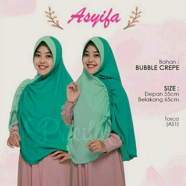 JBB PRICILLA ASYIFA / jilbab bolak balik pricilla
