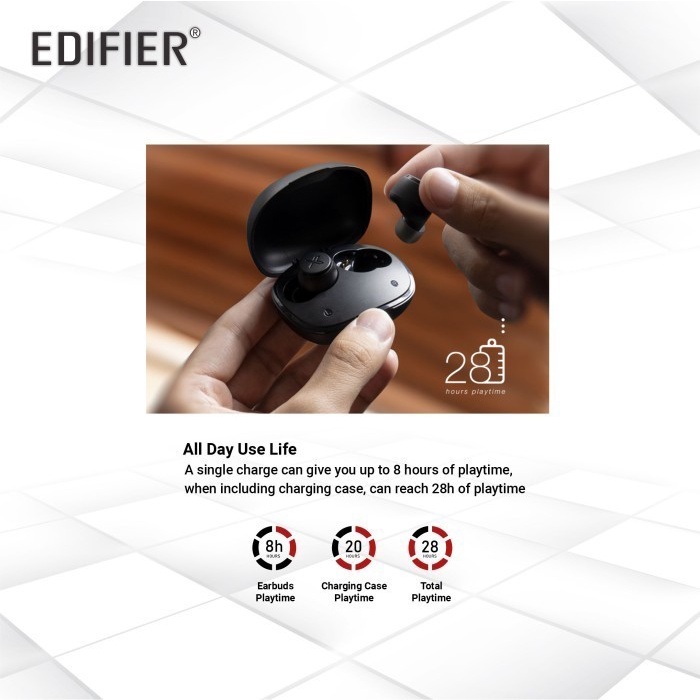 EDIFIER TWS X3S True Wireless Stereo Earbuds Bluetooth V5.0