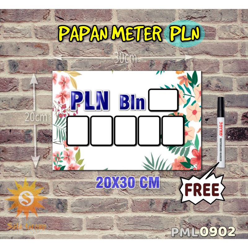 

Safa Papan Meter Listrik PLN PAM motif Unik - Lukis 02