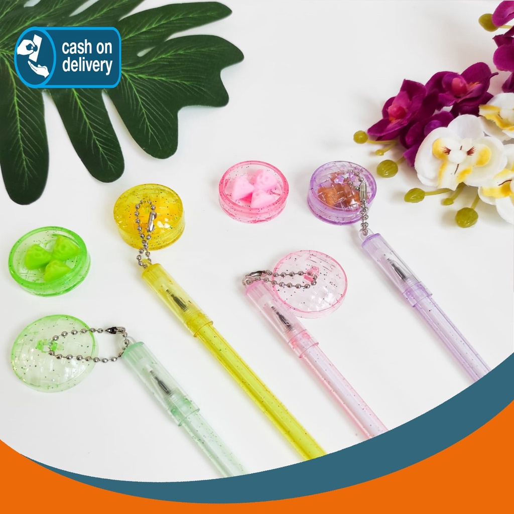 PULPEN GANTUNGAN BAKCANG PEN DIMSUM  ALAT TULIS BOLPOIN UNIK IMUT MURAH PEN GEL MAKANAN LUCU MURAH