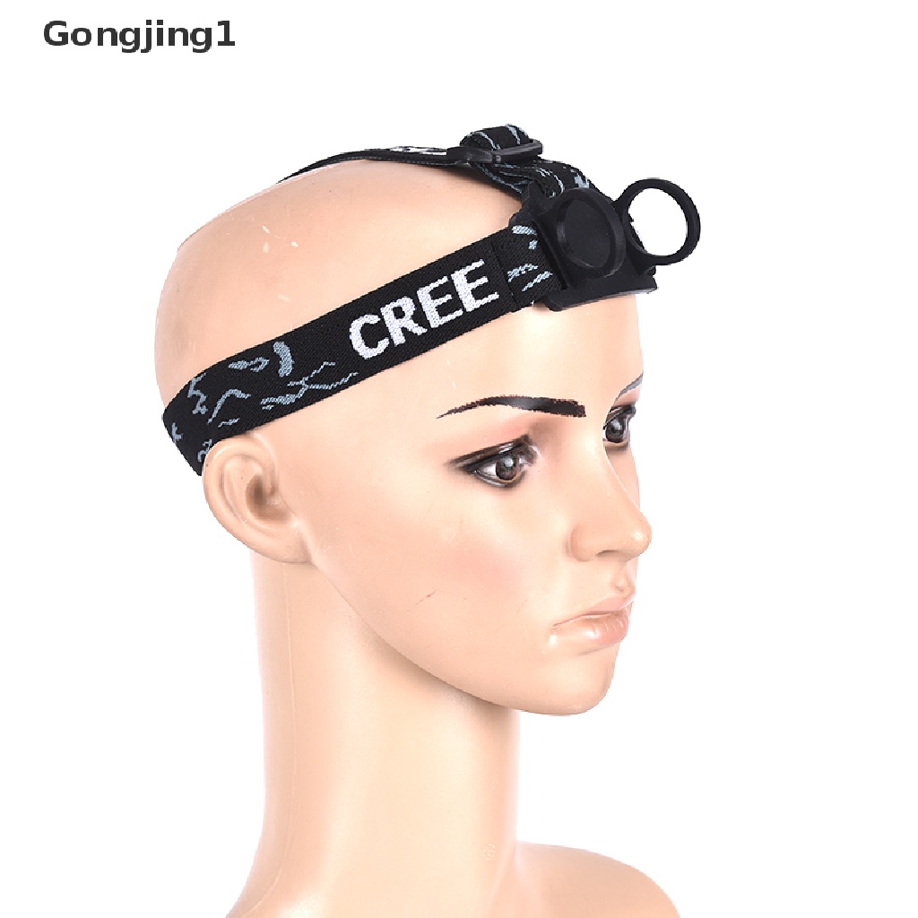 Gongjing1 Strap Kepala Holder Lampu Senter Untuk Sepeda