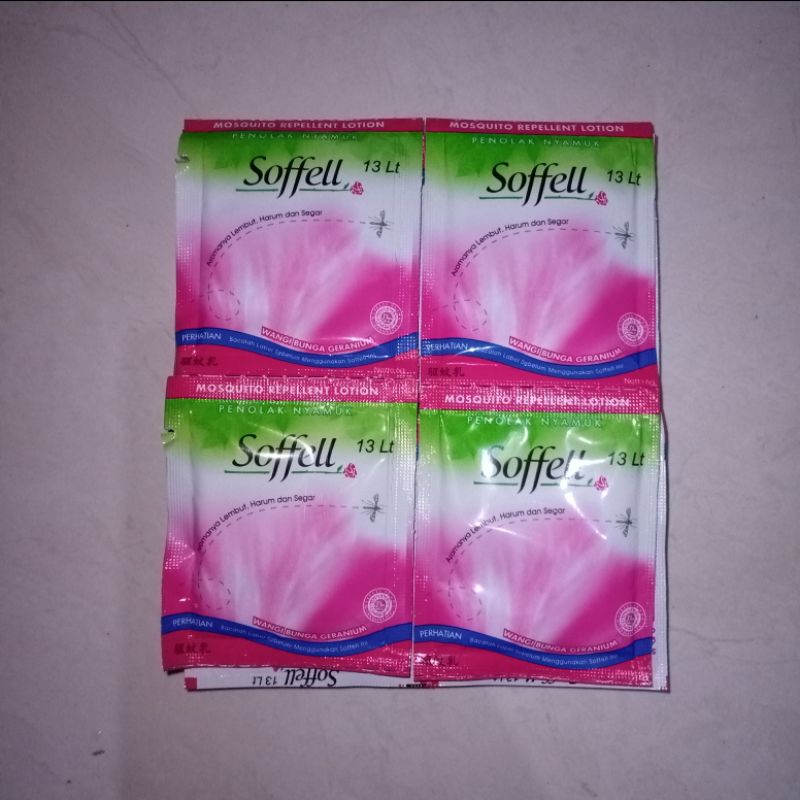 Soffell Geranium 24 Sachet / Soffell Pink