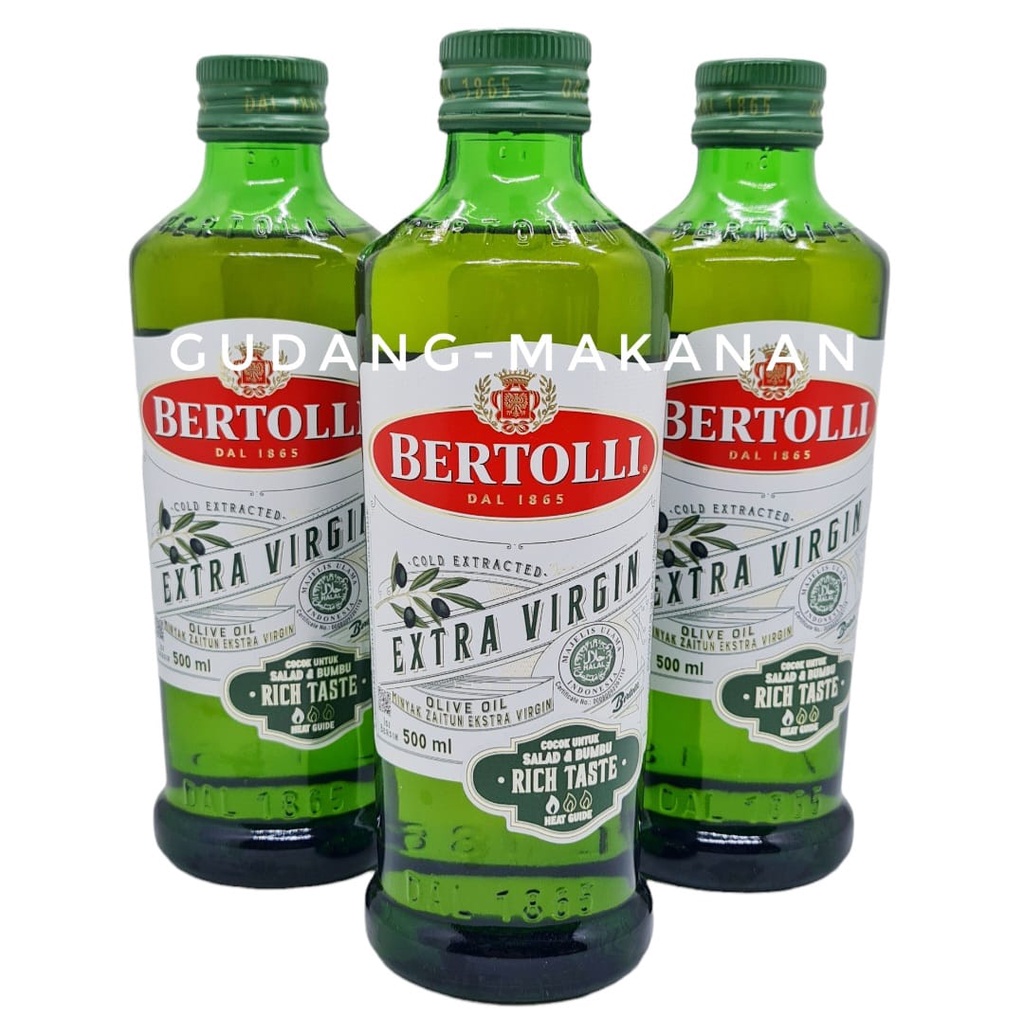 Bertolli Extra Virgin Olive Oil 500ml - Minyak Zaitun