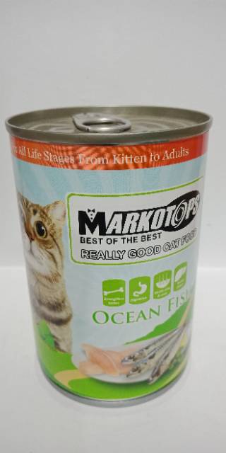 Markotops kaleng 400gr | Markotops wetfood