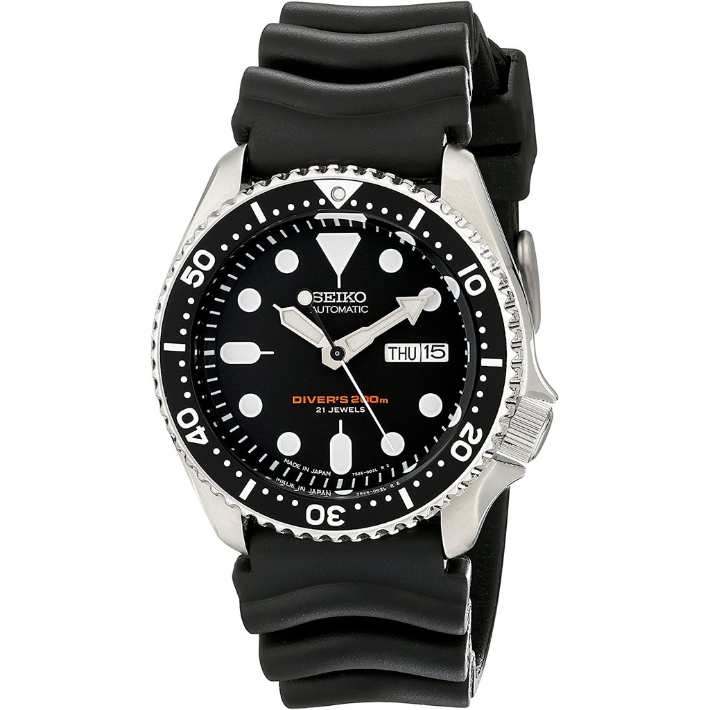 Jam Tangan Seiko Diver SKX007J1 Hitam