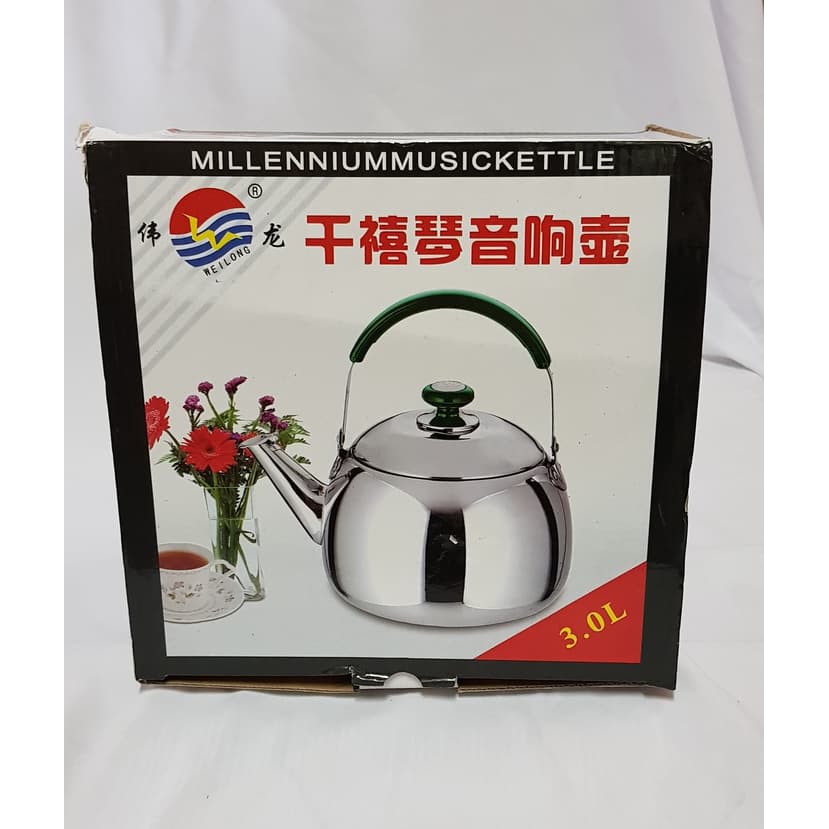 Teko Ceret Stainless 3 Liter Weilong