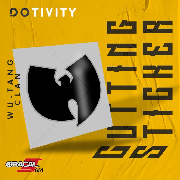

Cutting Sticker WU-TANG CLAN