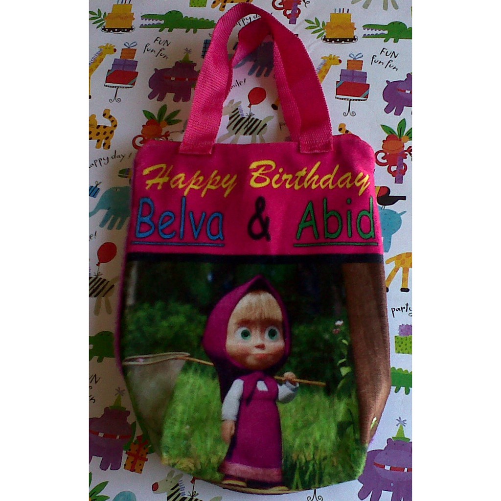 Hampers Baby Ulang Tahun Bayi Souvenir Ultah Tas goodiebag Souvenir One month Natal Kelahiran Anak