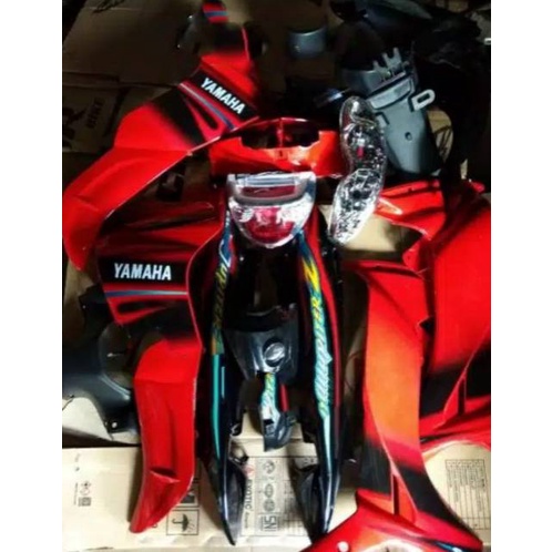 Full body+ lampu jupiter z lama,merah hitam