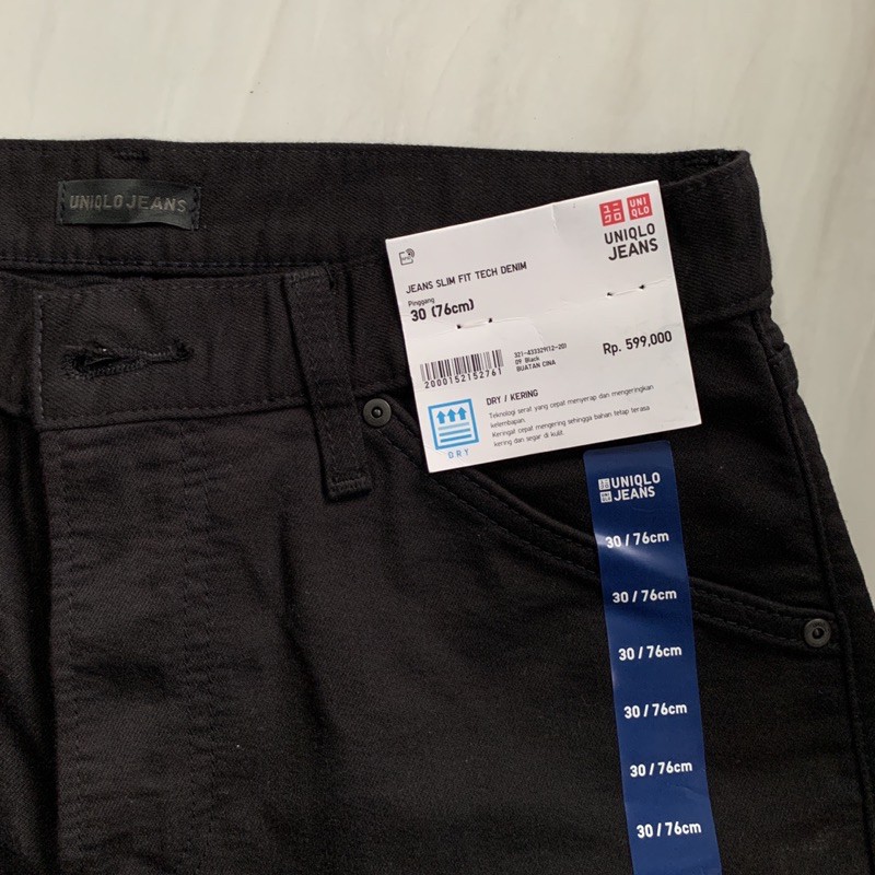 uniqlo tech denim jeans