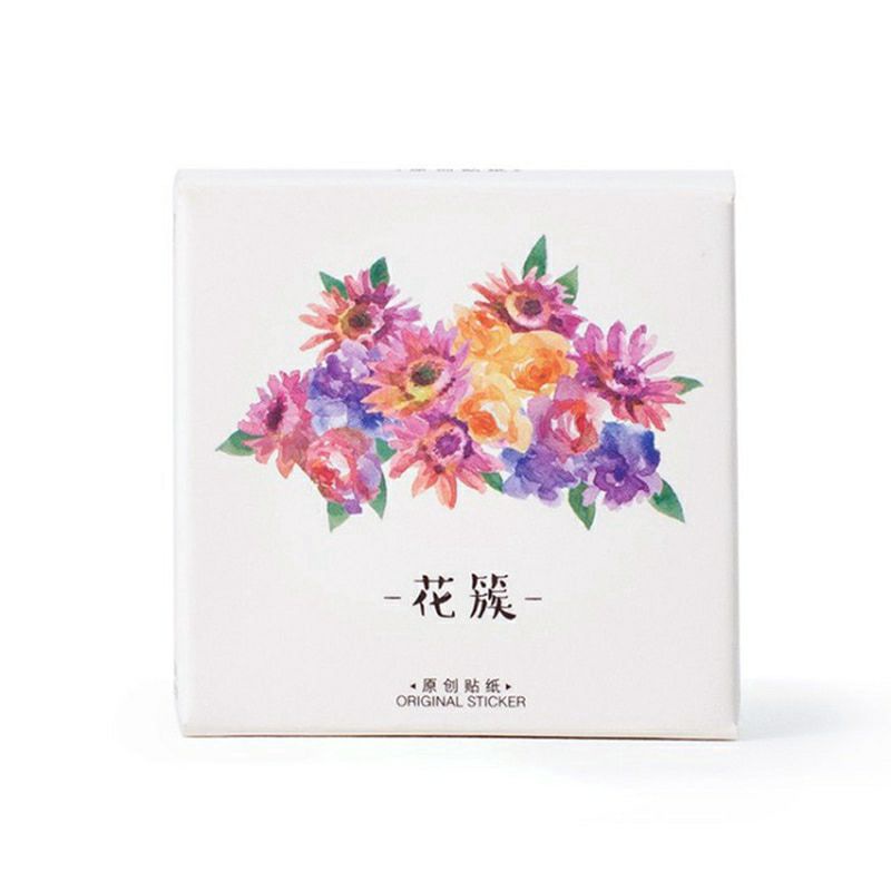 

Stiker Motif Flower Water Color Lucu untuk Scrapbook / Journaling / Diary