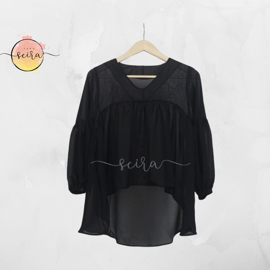 [BISA COD] Blouse Outer Dealova / Atasan Wanita Dealova