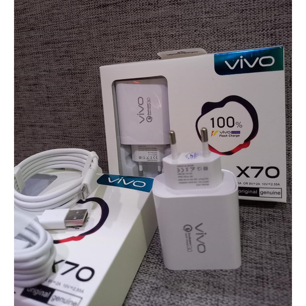 CHARGER VIVO X70 TRAVEL CHARGER FLASH CHARGING