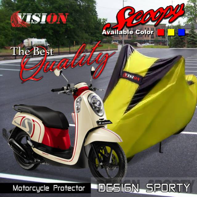 COVER MOTOR HONDA BEAT,SCOOPY,VARIO 150 + ORIGINAL VISION