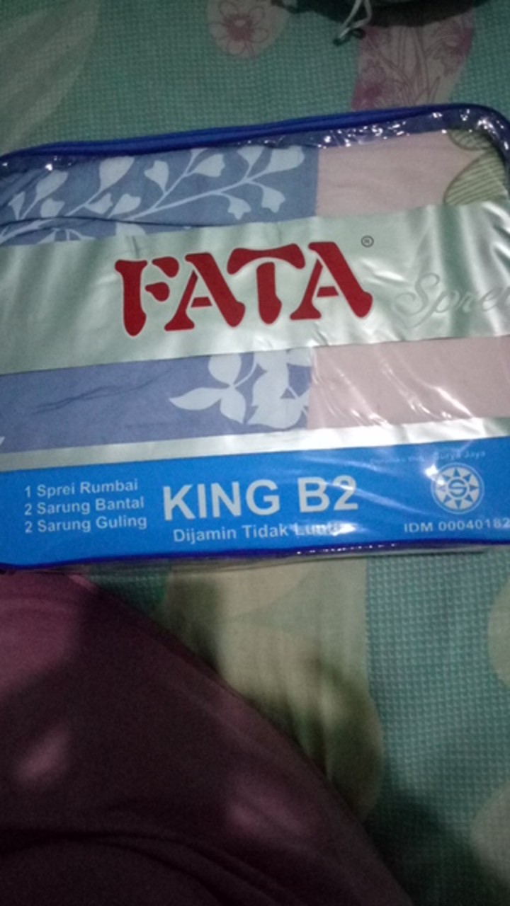 Rc Sprei Fata Rumbai King Ukuran 180x200 Motif Minimalis Harga Terjangkau
