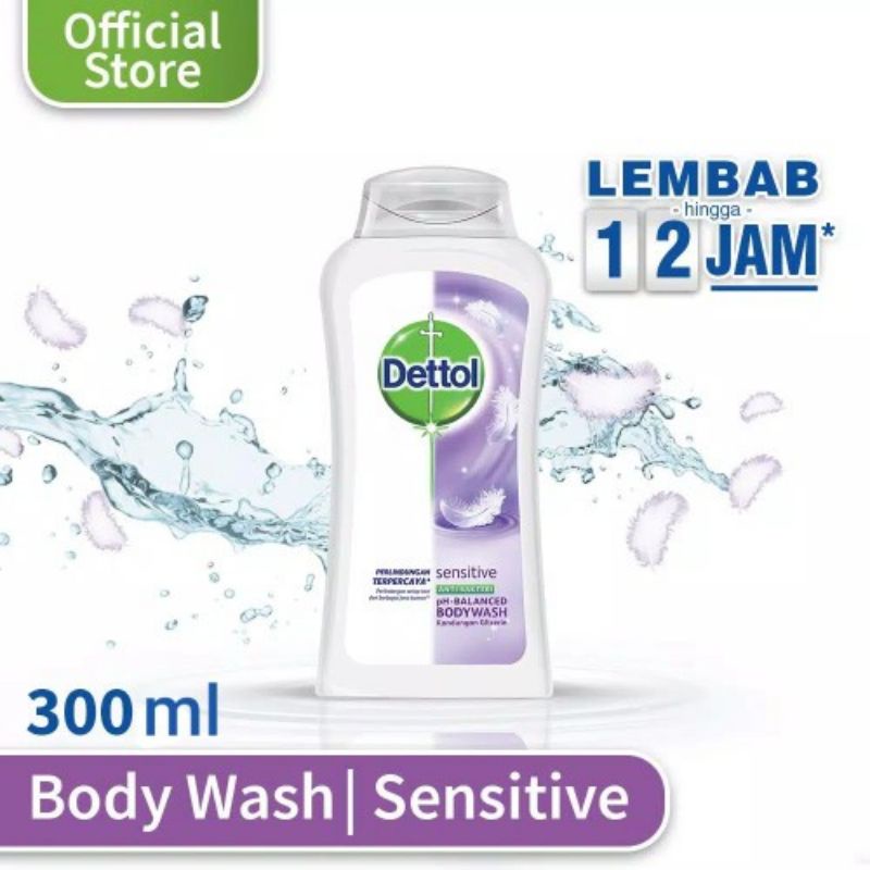 Dettol Antibacterial Body Wash 950ml 625ml 300Ml 100Ml