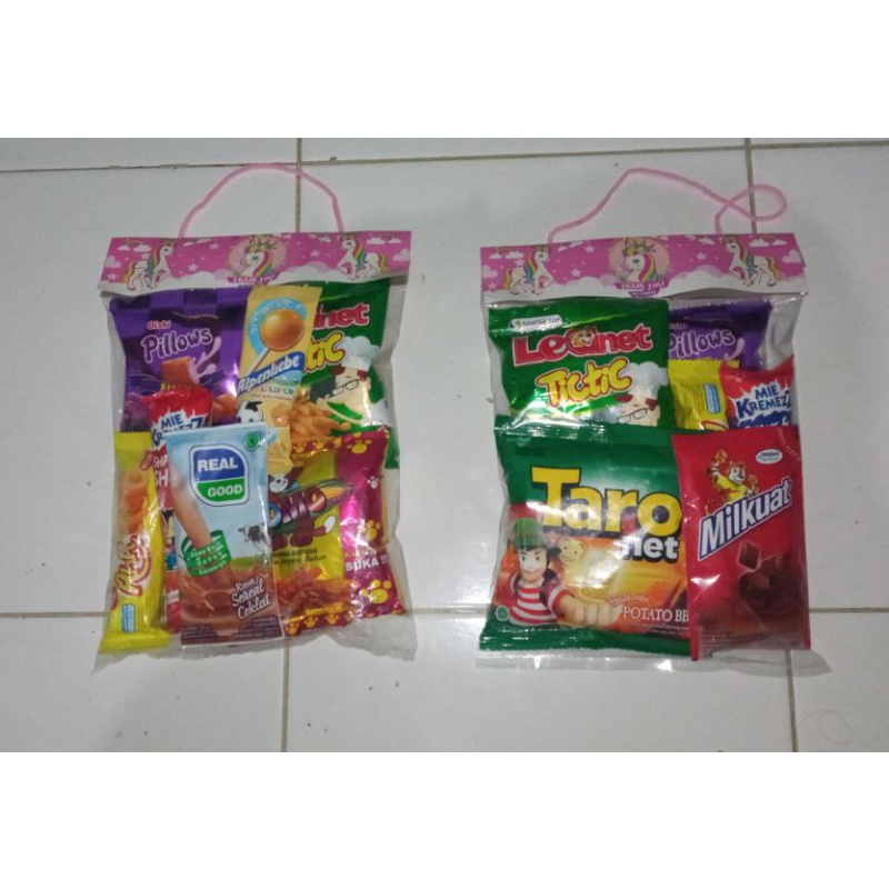 

paket snack ulang tahun/bingkisan snack