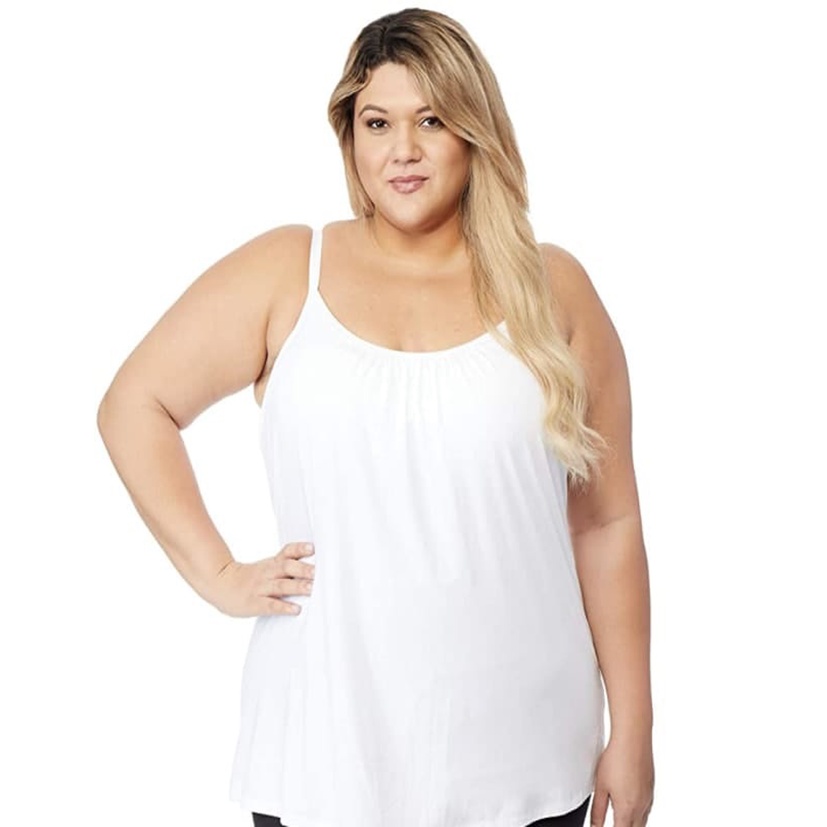 KAOS SINGLET WANITA JUMBO TANK TOP WANITA UKURAN JUMBO TOP TERLARIS