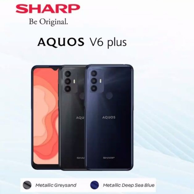 Handphone Smartphone Sharp Aquos V6 Plus Original Resmi