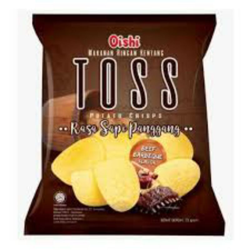 

Oishi Toss Potato Crips Sapi Panggang 75 g