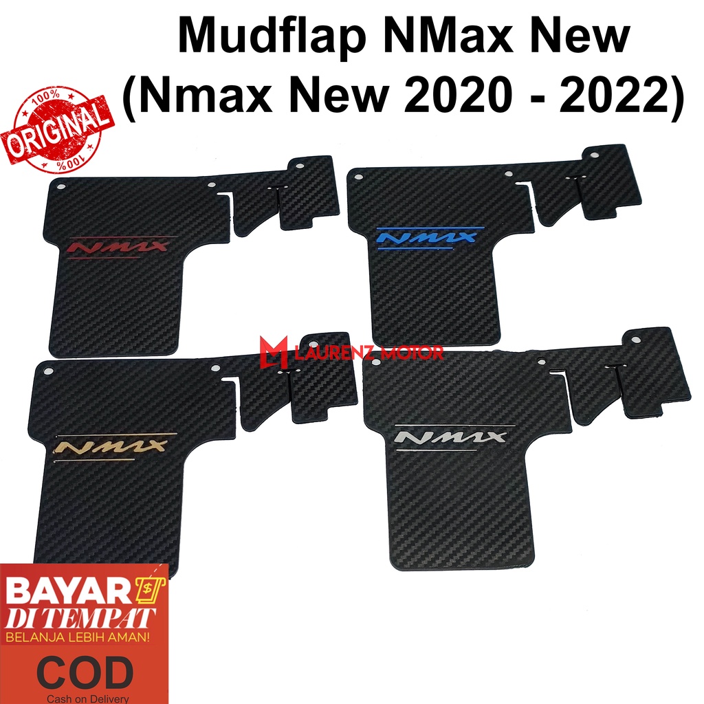 Mudflap NMax New 2020 2021 2022 Mud Flap Penahan Lumpur Yamaha N Max Baru Variasi Model Karbon