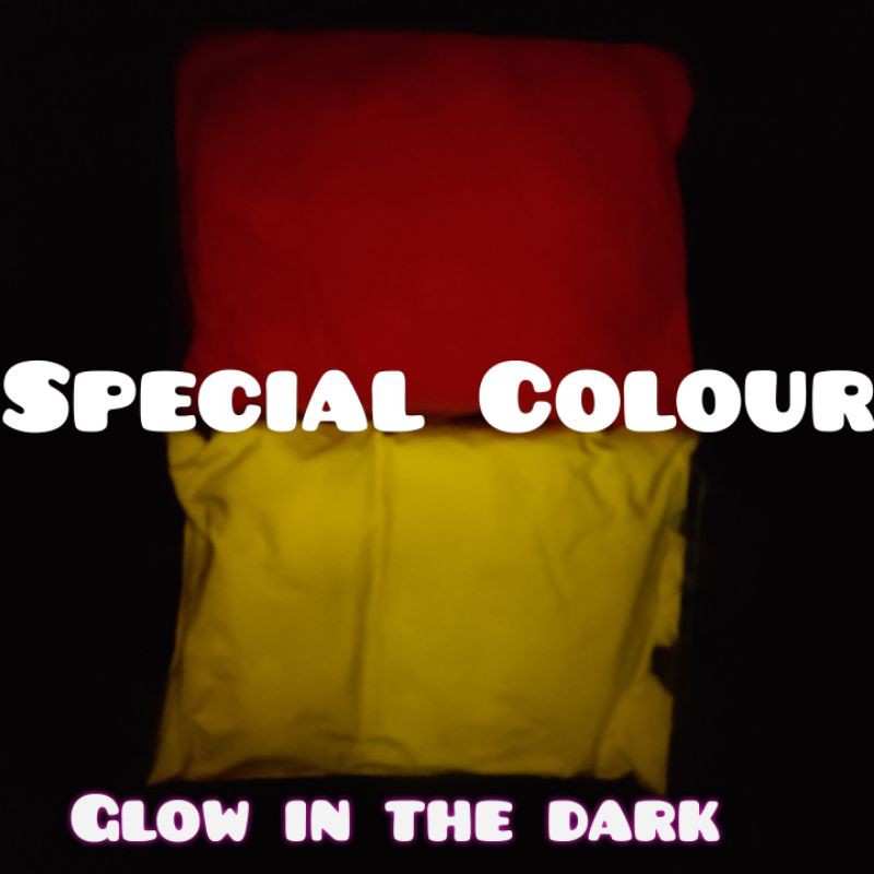 Bubuk Serbuk Fosfor Glow In The Dark Special Colour Kuning Lure Metaljig Assisthook Sablon