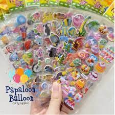 

PROMO Sticker anak lucu 3D murah dikirim random Stiker Embos