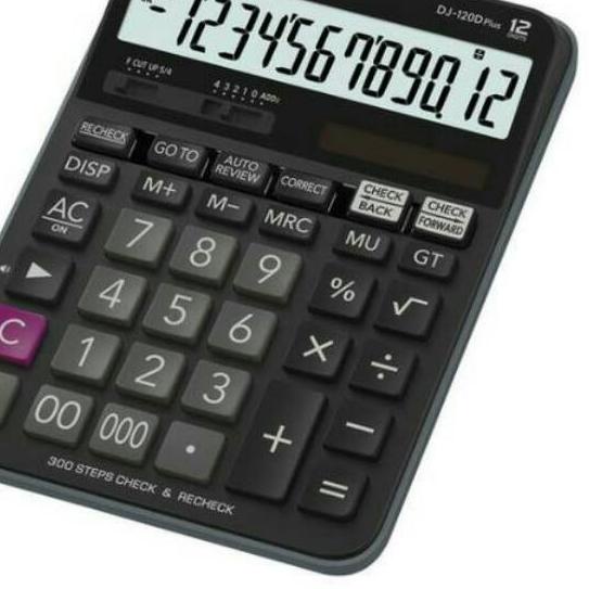 

Casio DJ-120D PLUS - Kalkulator Meja