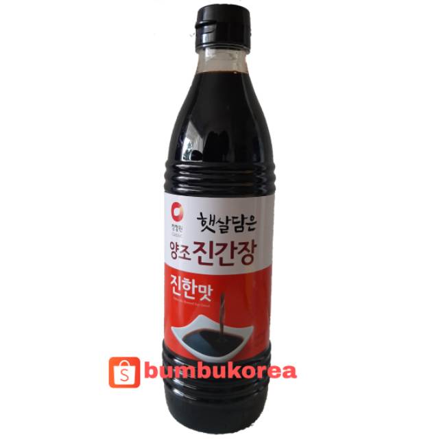 

Chung Jung One Kecap asin Korea / Soy sauce 840ml / Jin Ganjang