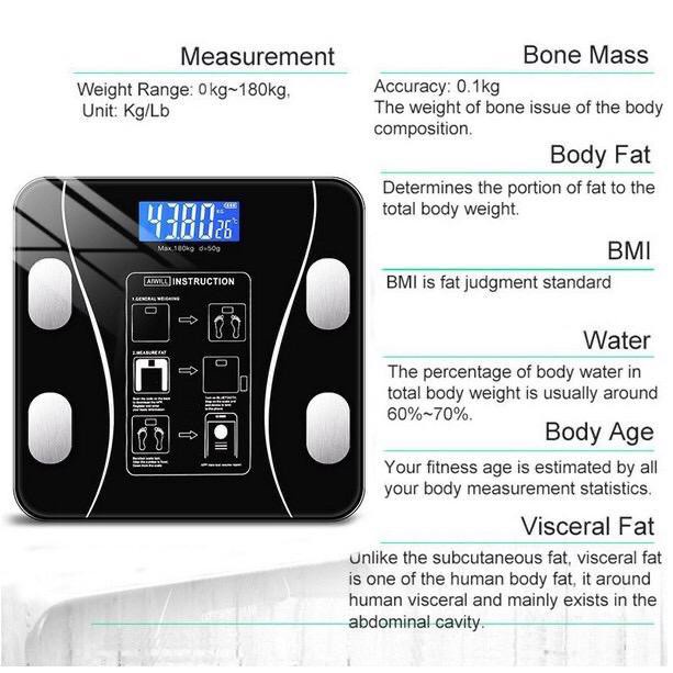 Skala berat badan elektronik skala lemak tubuh skala tubuh rumah penurunan berat badan siswa perempuan presisi tinggi menimbang