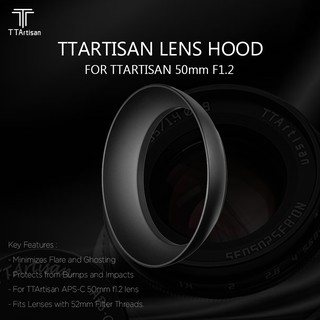 Lens Hood TTArtisan 52mm Aluminium Alloy