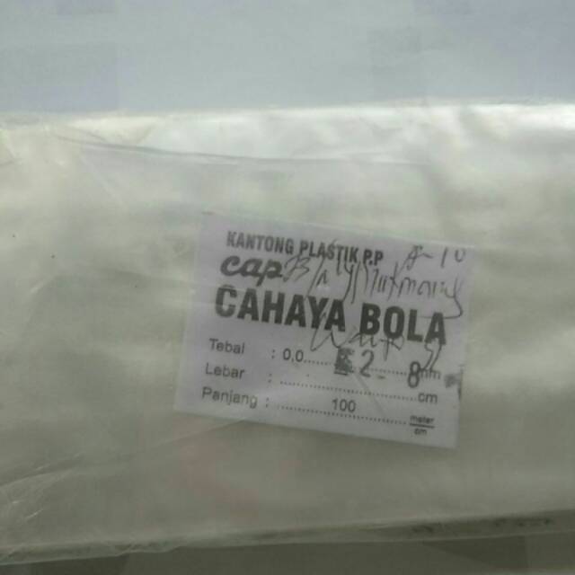 

Plastik roll lebar 8 cm tebal 2 mm transparan bening dan murah meriah