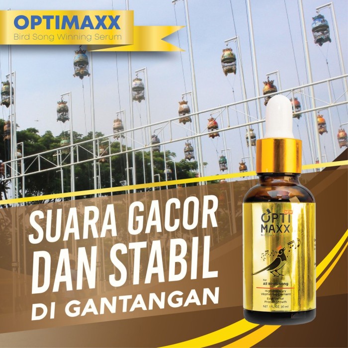 Vitamin Burung - Optimaxx Vitamin Penggacor Seketika Semua Burung Lomba Optimax