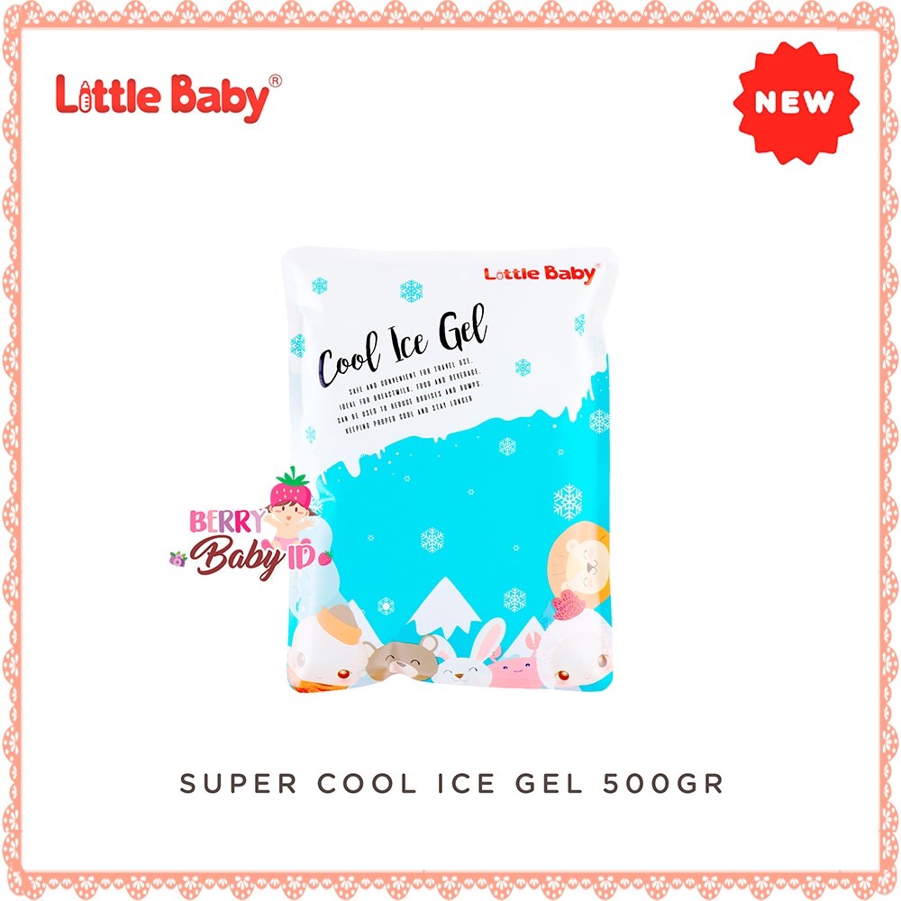 Little Baby Super Cool Ice Gel 500 Gr Perlengkapan Menyusui Berry Mart