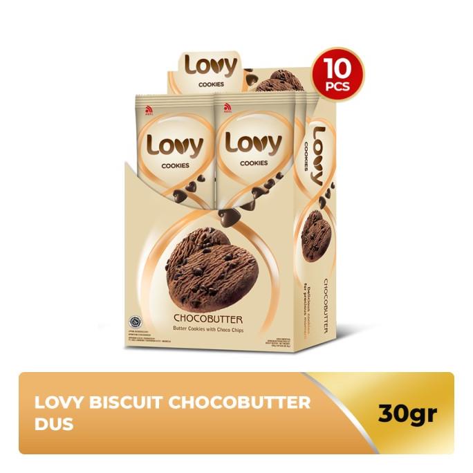 

Cuci Gudang Awal Tahun LOVY Cookies Chocobutter Dus (10 Sachet x 30 gr) Cuci Gudang Awal Tahun
