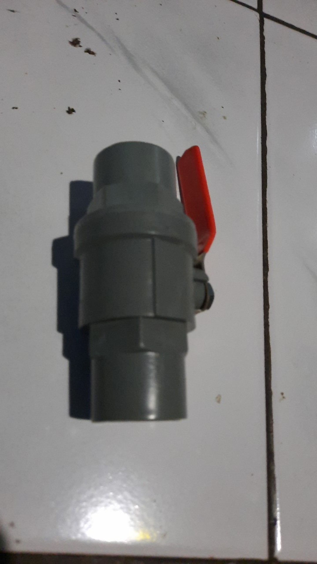 Stop Kran Ball Valve Pass ¾ Inch Handle Besi Kd34