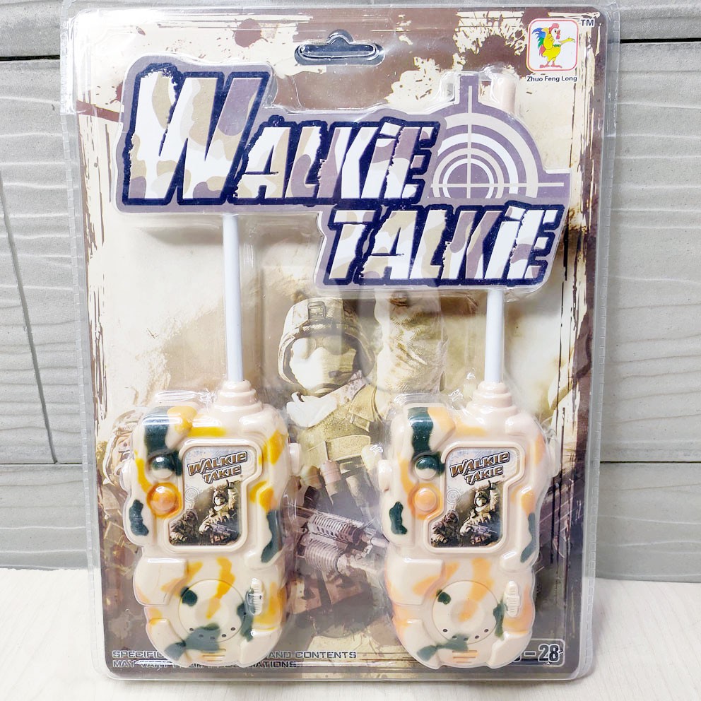 Walkie Talkie Army Mainan Walky Talky HT Handy Talky Anak