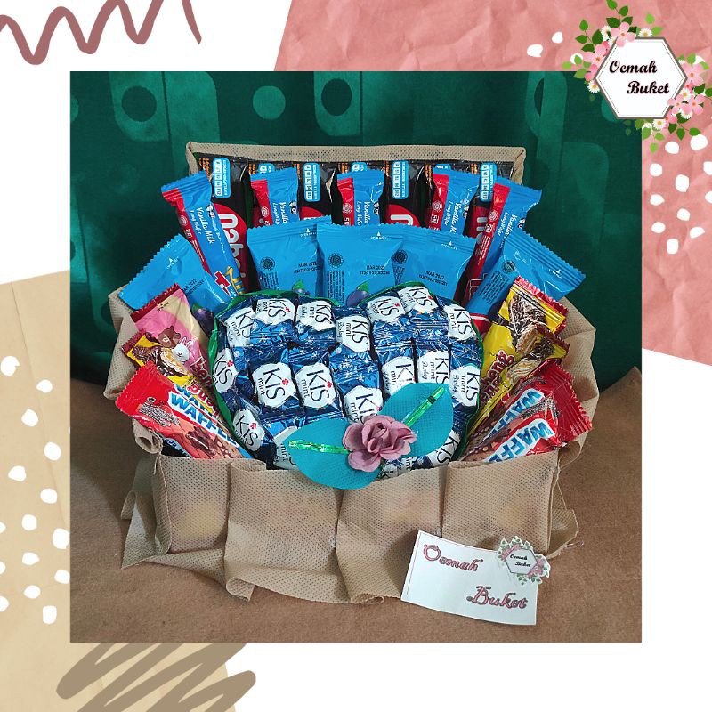 

Buket Snack | Snack Box | Hampers Wisuda | Hampers Snack | Parsel | Oemah Buket Sidoarjo